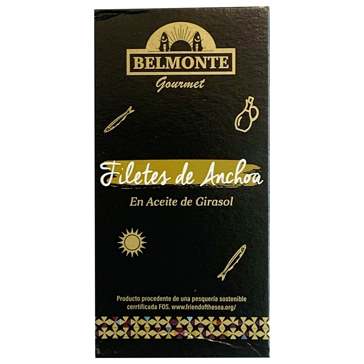 Filetes de anchoa en aceite de girasol