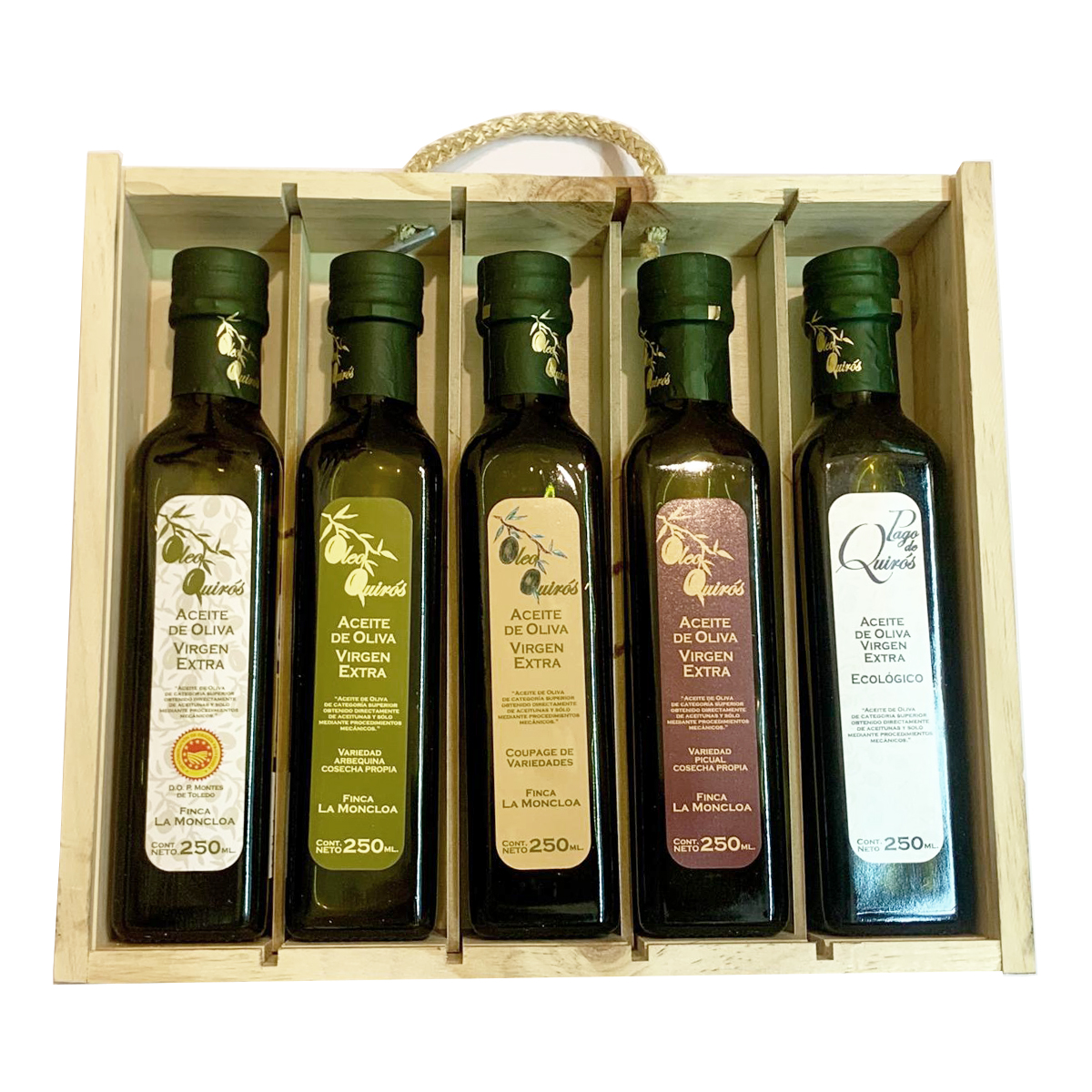 caja de surtido de aceites