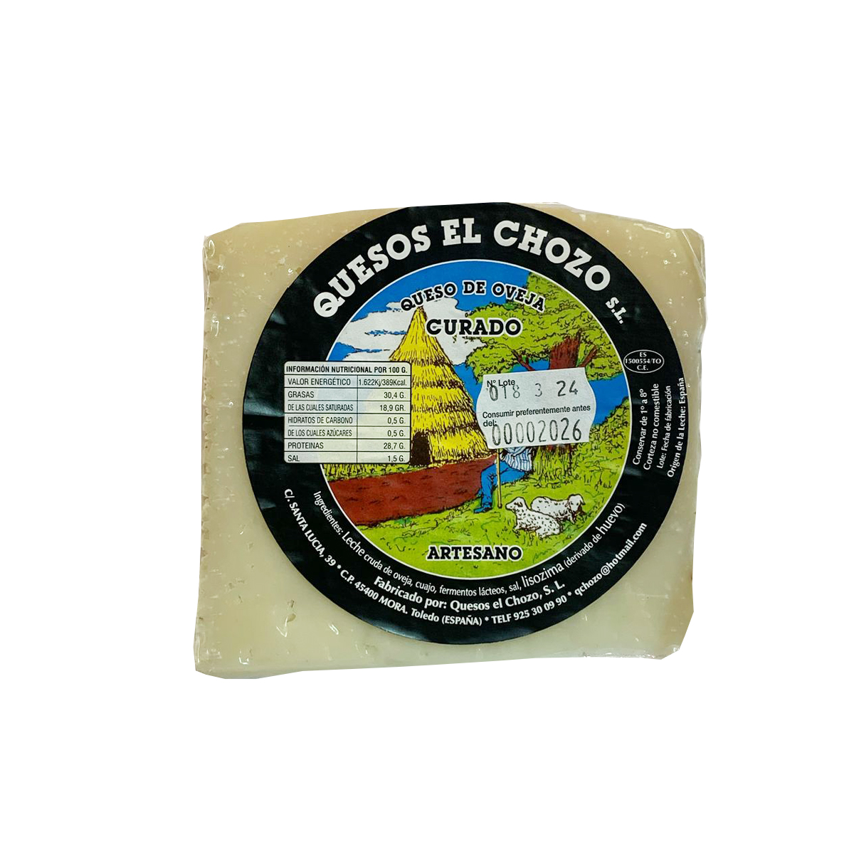 Queso de oveja curado
